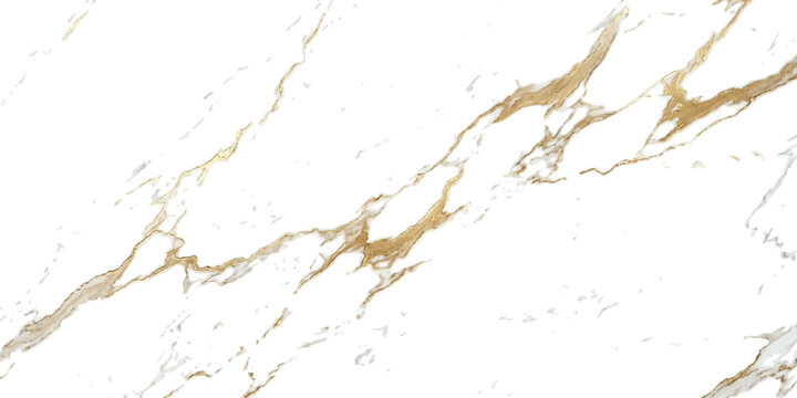 Elegant white marble texture with luxurious gold veins and natural stone pattern