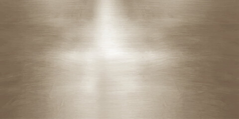 Fototapeta premium Brushed metal texture background with silver stainless steel plate surface, shiny metallic aluminum pattern and industrial grey alloy material design