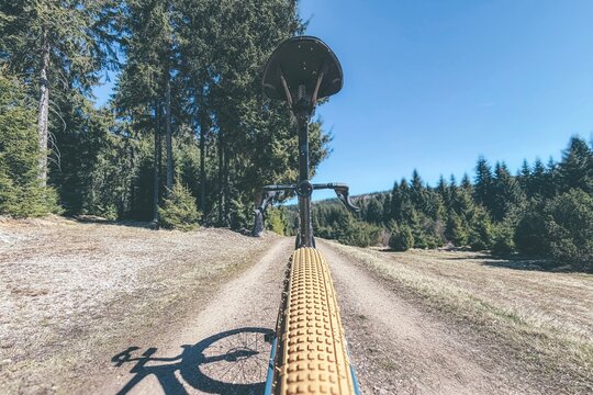 bicycle on the road