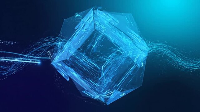 Abstract cube
