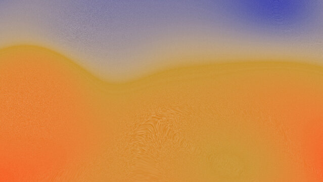 Abstract orange and blue gradient background