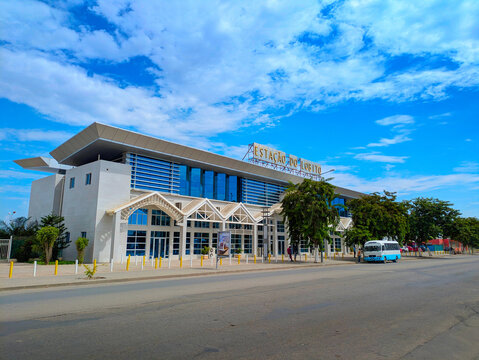 Railway station building  Lobito, Angola