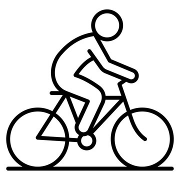 Cyclist Icon