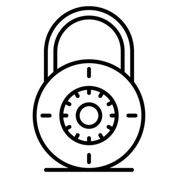 Combination lock Icon
