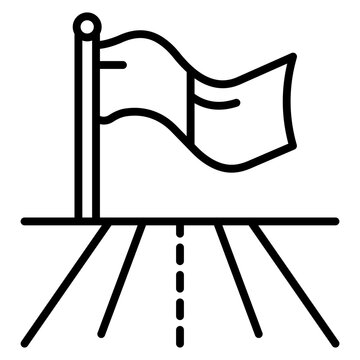 Finish Line Icon