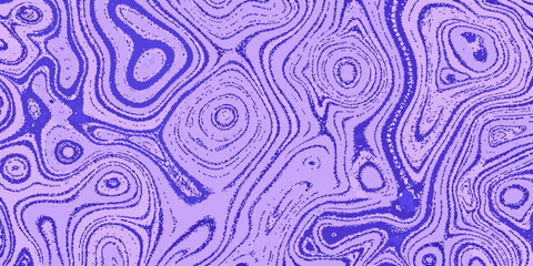 Fototapeta premium Purple fluid pattern with a wavy topographic style background