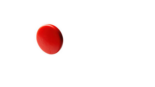Red circle marking on calendar grid icon for important date