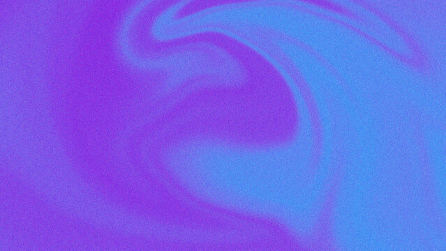 Grainy purple and blue abstract swirl
