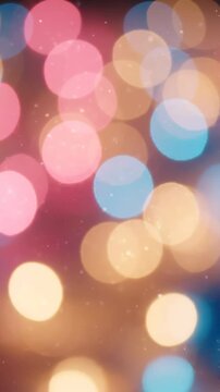 An Enchanting Display of Colorful Bokeh Lights Captivating the Senses and Creating a Magical Atmosphere with Soft Glows and Dazzling Dots