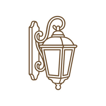 Outdoor Wall Mounted Lantern Light Fixture.