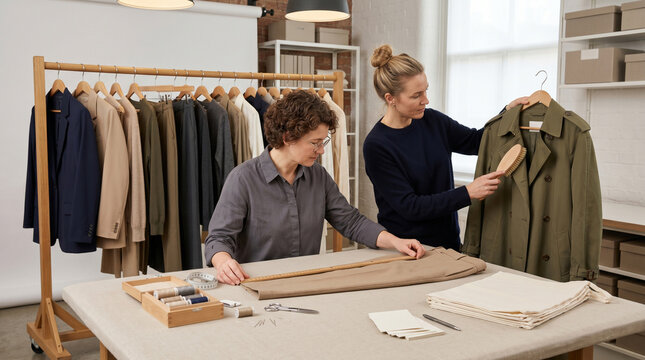 Boutique Backroom Apparel Inspection And Tailoring For Second Li