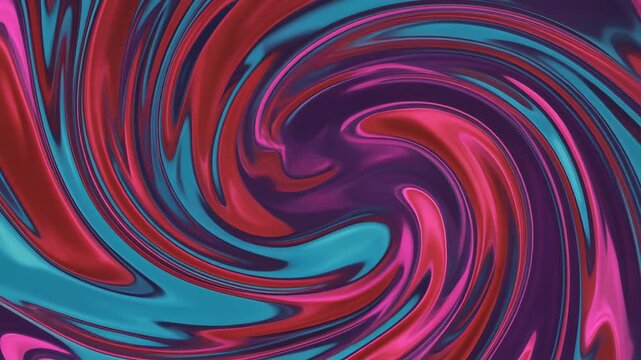 なめらかな液体が揺らめく抽象背景アニメーション