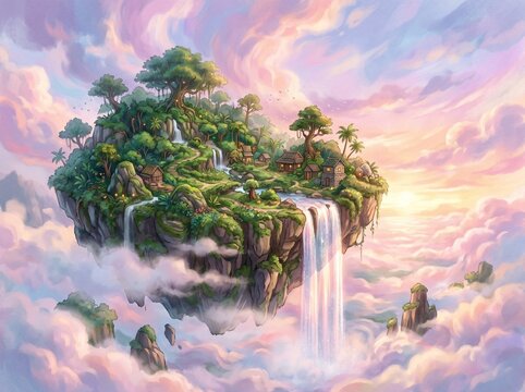 Floating Tropical Islands 3