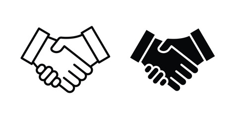 Obraz premium cooperation icon