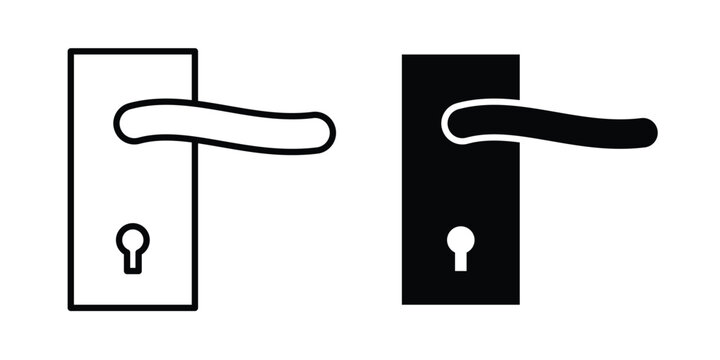 Door handle icon