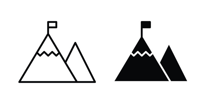 mountain peak icon