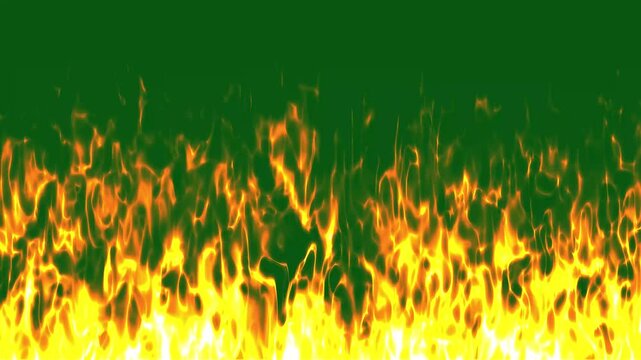 Fire. abstract background of fire and flames. fire frame ahead transition, slow motion fire flamethrower isolated, burning big flame. slow motion on black screen. 4k video