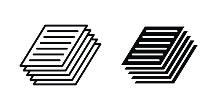 paper stack icon