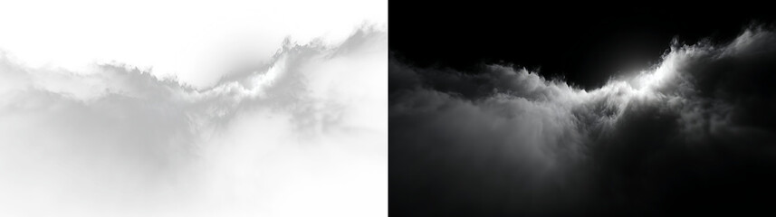 Obraz premium Natural cloud formation for compositing and photobashing PNG