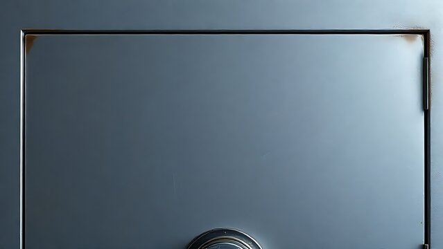 Heavy safe with minor scratches on metal surface, solid construction.