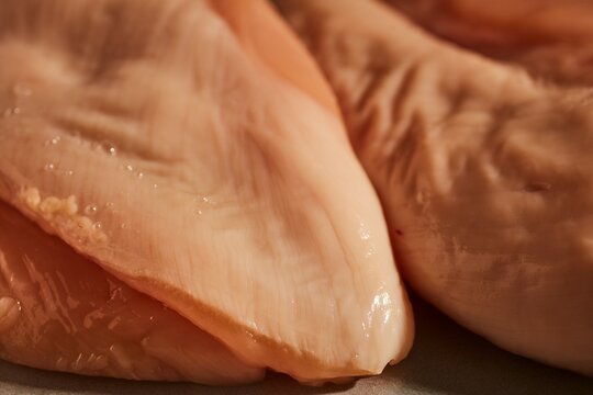 Raw, farmstead, boneless chicken breast