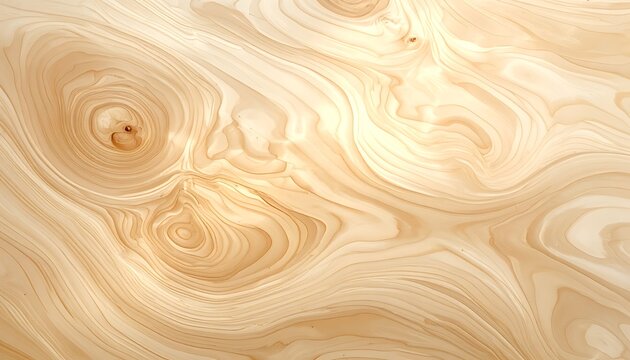Wood grain with swirling patterns and light variations creates a natural, textured surface with warm, neutral tones