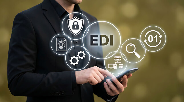 EDI electronic data interchange business automation and software system technology