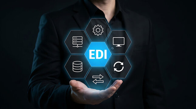 EDI electronic data interchange business automation and software system technology