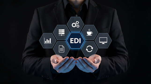 EDI electronic data interchange business technology automation and network interface