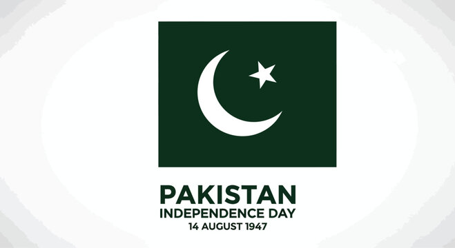 Pakistan Flag Independence Day Celebrations 14 August 1947