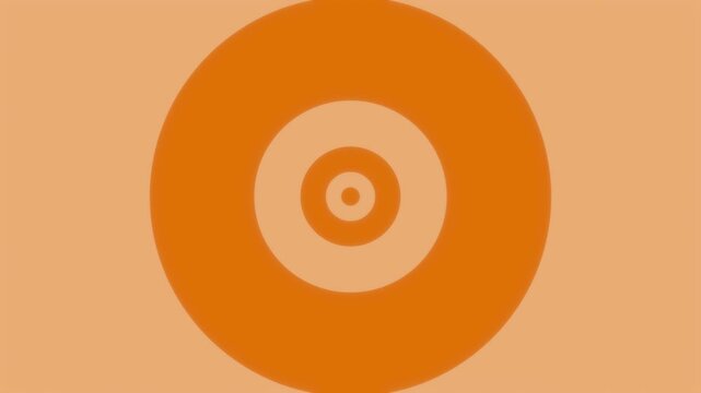 Concentric circles zoom background video, seamless looping animation