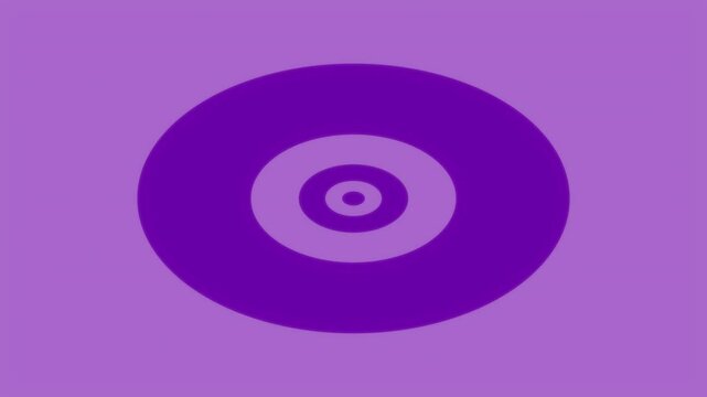 Concentric ellipses zoom background video, seamless looping animation