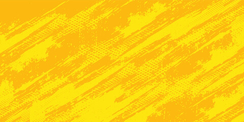 Modern Retro comic yellow background raster gradient halftone  stock vector sports © Ragil
