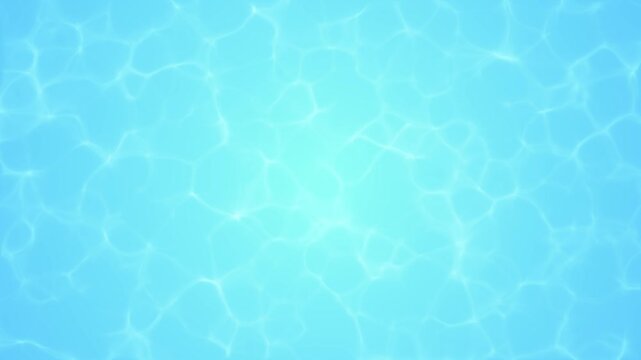 summer beach sea and pool water reflection top view animation, summer time sale and travel social media blank motion design element