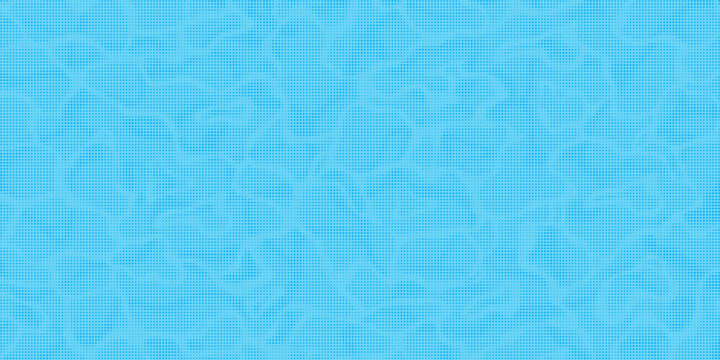 Abstract blue halftone dot background vector with cyan gradient pattern, modern pop art retro texture for tech banner, digital wallpaper, poster and business presentation cover