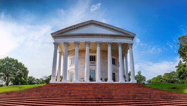 the rotunda at the university of virginia