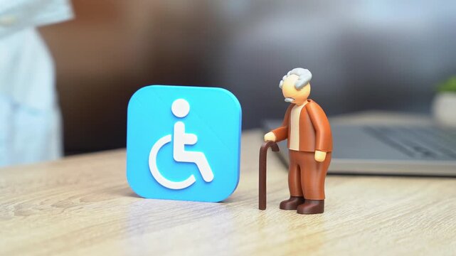 Disability status for seniors. FAQ on required documents and registration with benefits access and social support guidance for pensioners.