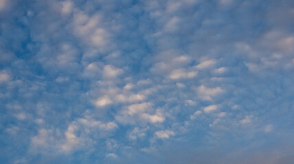Obraz premium Blue Sky With White Clouds