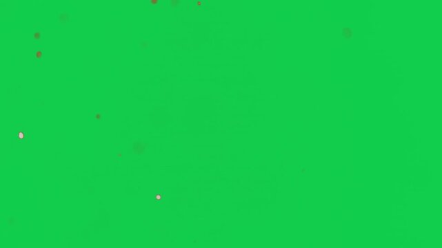 Matrix digital particles swirling in cyberspace with a green screen alpha channel setup for technological innovations, high tech presentations, computer science, and programming clips profession.