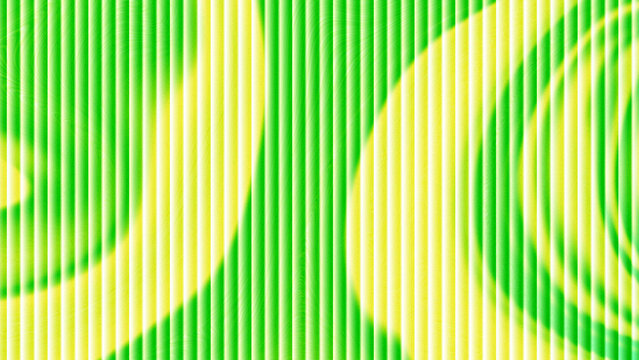 Green and yellow striped abstract pattern