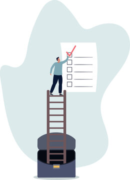 Self assessment, evaluate yourself for personal development or work improvement concept.life situation and activities.