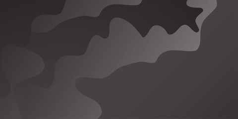 Abstract black and grey wavy background. Abstract grayscale layered wavy shapes. Navy print background, camouflage pattern in aesthetic design. © Tafseer