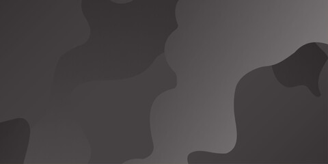 Abstract black and grey wavy background. Abstract grayscale layered wavy shapes. Navy print background, camouflage pattern in aesthetic design. © Tafseer