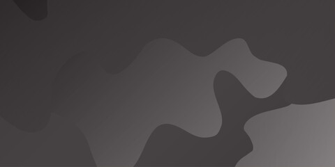 Abstract black and grey wavy background. Abstract grayscale layered wavy shapes. Navy print background, camouflage pattern in aesthetic design. © Tafseer