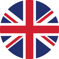 Round Great Britain Flag Icon © Mostakim72