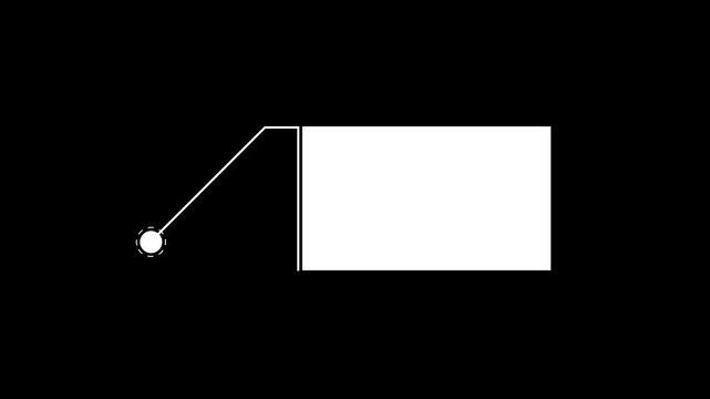 Animated callout elements and HUD graphics. Callout elements designed for text highlighting and user interface projects. Hud callout rectangle text box animation. HUD graphics around the edges for use