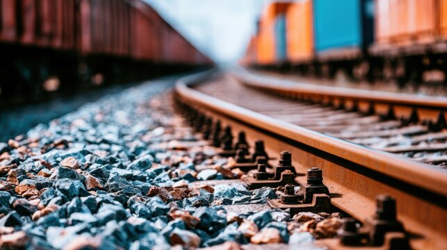 Rail logistics supports long-distance freight transportation by moving heavy goods, raw materials, and containers efficiently across connected railway infrastructure.
