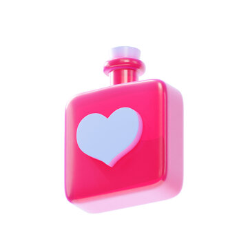 3d icon love and relationship perfume
