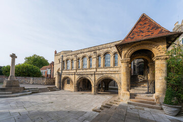 Fototapeta premium The Canterbury Cathedral in the United Kingdom
