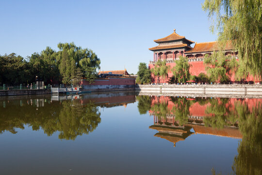 View of the forbidden city, Beijing, China